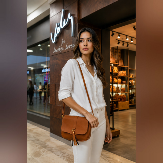 Bolso de Cuero PREMIUM - Lanzamiento Exclusivo 2026 - (Con 80% de Descuento HOY!)